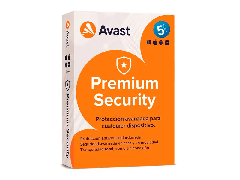 Avast Premium Security 12 Mois / 1 PC