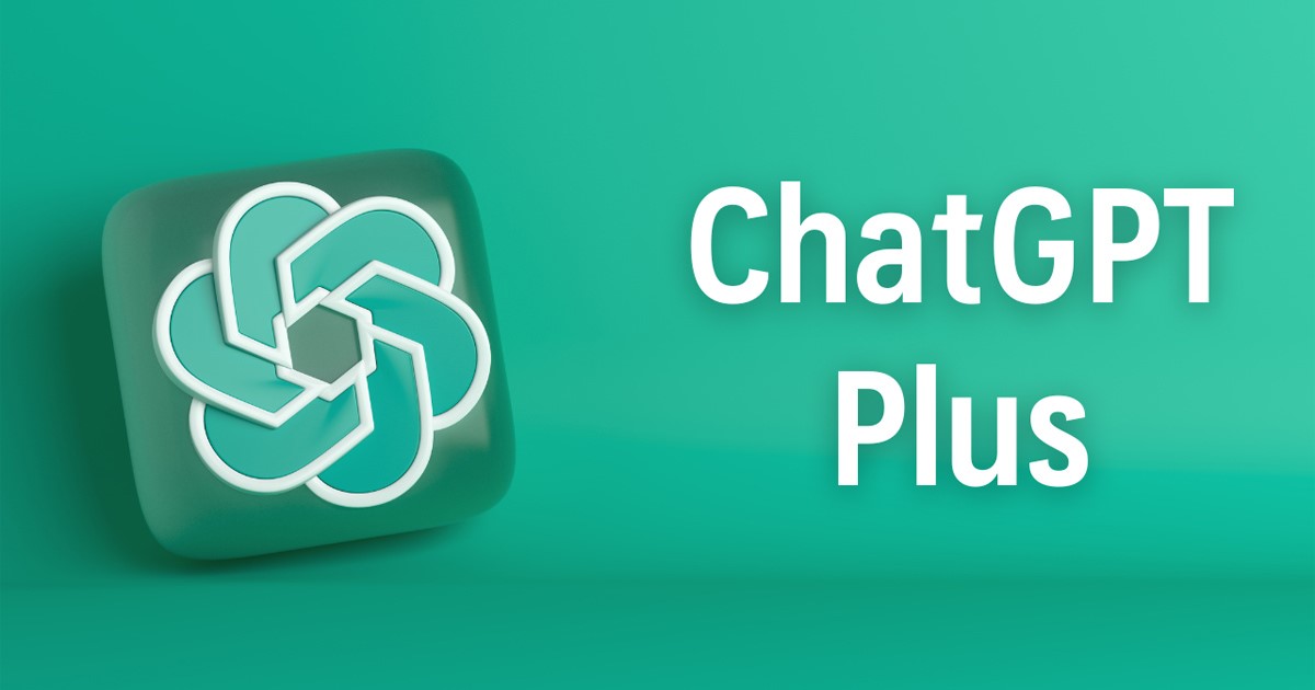 ChatGPT Plus Personnel 1 Mois