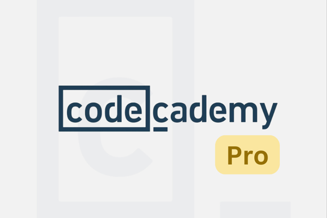 Codecademy Pro 12 Mois