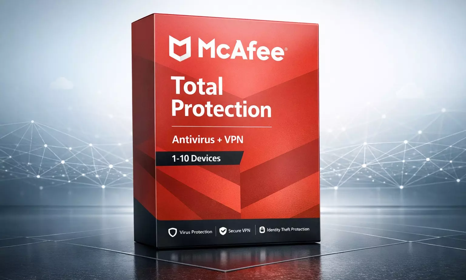 McAfee Total Protection 12 mois / 5