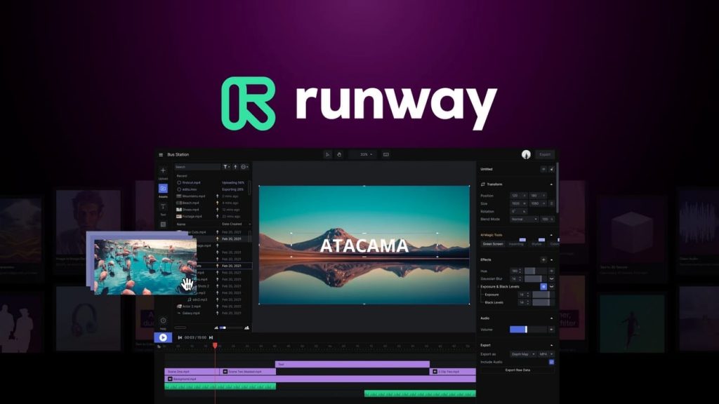 Runway ML 1 Mois